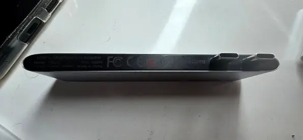 Slim USB-C Multiport Hub with Dual USB-C Connectors — Lightly Used