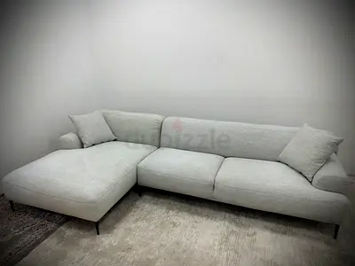 Great condition the loom collection lshape sofa