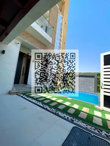 فيلا vip للبيع فى الحليو عجمان مساحة 4000 قدم 5غرف