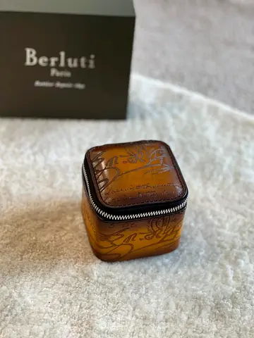 Berluti Scritto Leather  Case