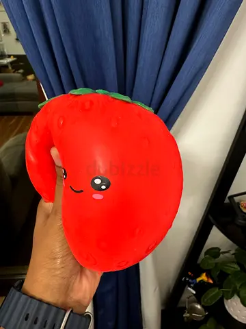Cute Squishy Strawberry Toy - Soft Stress Reliever