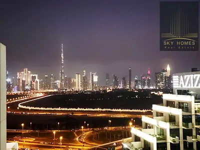 Burj Khalifa view Studio apartment Rent 52k 12 cheques