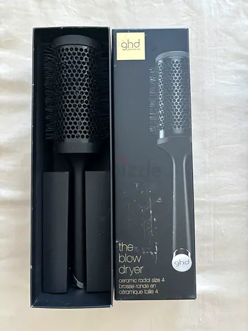 ghd round ceramic blow-dry brush size 4- 55mm - new in box