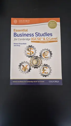 Business Studies IGCSE book