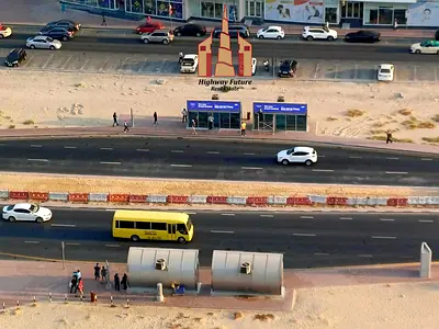 CLOSE TO RTA BUS STOP ● SPLANDED 2-BHK APRT WITH BALCONY ● MASTER BEDROOM ● DUBAI FACING