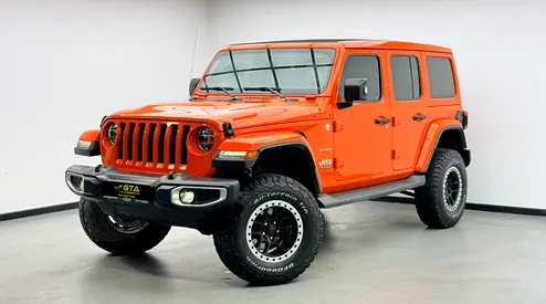 2019 Jeep Wrangler Unlimited Sahara, 2027 GTA Service Pack, Warranty, Full Service History, GCC