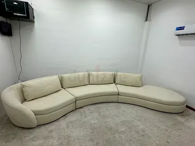 Excellent condition cratebarrel corner sofa