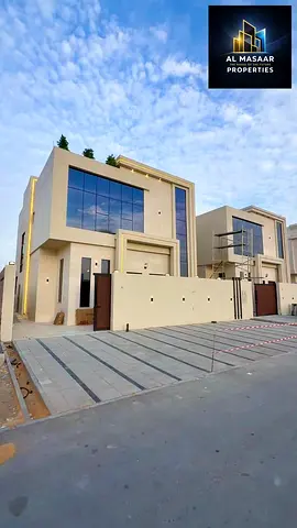 Modern villa for sale, luxury finishes, registration fees included, prime location close to ameniti