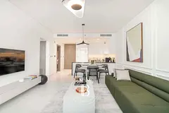 Lagoon and Burj Khalifa View | Luxury Furnished