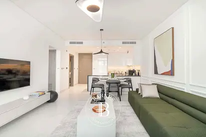 Lagoon and Burj Khalifa View | Luxury Furnished