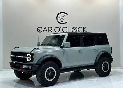 [FORD BRONCO OUTER BANKS 2.7L V6 TURBO] [SOFT TOP CONVERTIBLE]