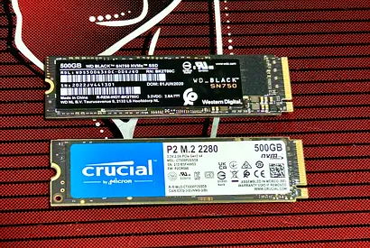 500 GB SSD NVME