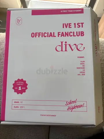 IVE 1st Official Fanclub box (most inclusions)