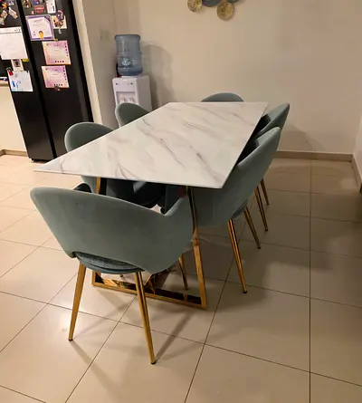 Home Box Dining set with 6 chairs