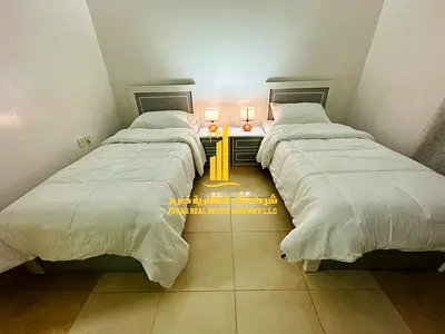 Brand new, luxurious two-bedroom apartment with a living room, fully furnished with brand new, high-end furniture in a very prime location.