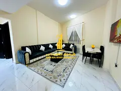 Furnished 2-bedroom apartment for monthly rent ✨ Ajman Corniche - near Ship Roundabout 🏢 Tidy f