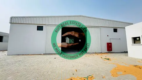 16,000 SQFT LAND 6,200 SQFT Warehouse for Rent In Emirates Modern Industrial Area, UAQ.
