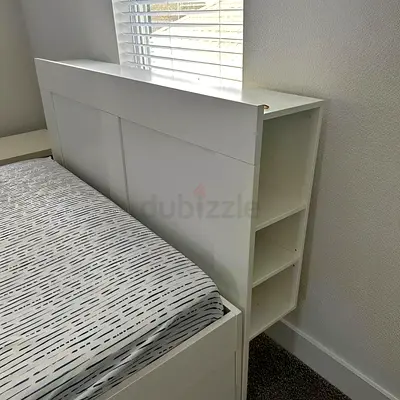 IKEA Brimness Queen  bed frame with mattress (160*200)