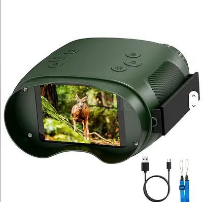 Far-red Outdoor Night Vision Camera 10x Magnification 1080P Resolution with Photo/Video for Forest E