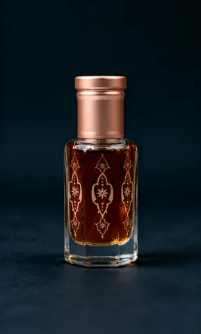 oud maryam (duhal hindi oil) / attar in decorative glass bottle