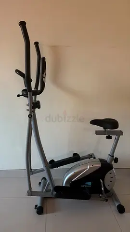 Used elliptical cross trainer with adjustable seat - good working condition