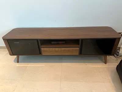 Mid-century Modern Wooden TV Unit / Entertainment Console
