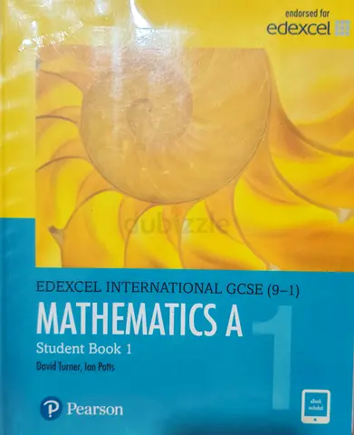 Edexcel International GCSE (9–1) Mathematics A Student Book 1 (Pearson)