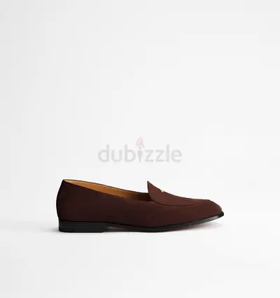 Dior Orginal Antibes Loafers Brown Suede Calf Skin