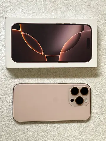 iPhone 16pro 256 Desert Titanium