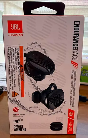 New unopened JBL EnduranceRace IP67 EarBuds