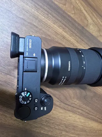 Sony Alpha 6600 mirrorless camera with Tamron 17-70mm 2.8 zoom lens (1month old)