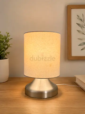 Homecentre bedside/table lamp with fabric shade