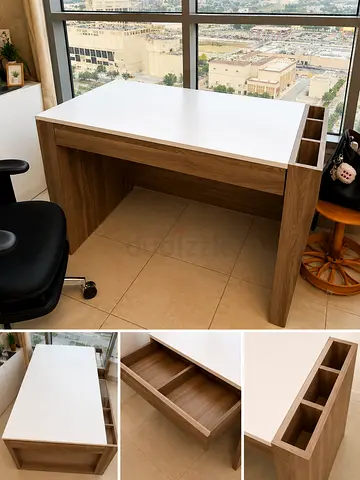 Modern Study Desk / Home Office Desk – Excellent Condition