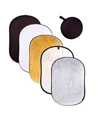 5-1 Multi Lighting Reflector Set Photo Studio 110cm x 150cm