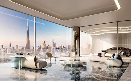 2BR Bugatti Residences | Furnished | Skyline & Marina Views