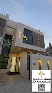 Annual Rental Villa in Al Zahya Ajman Featuring Five Master Bedrooms Six Bathrooms Majlis Living Roo