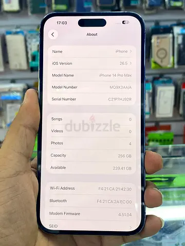 iPhone 14 Pro Max 256GB - Good Working Condition