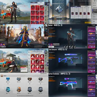 PUBG RARE ACCOUNT ( FACE TO FACE DEAL) Trade possible if ps4/ps5 games / console