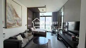 Modern Studio with Balcony I Fully Furnished I Prime Location