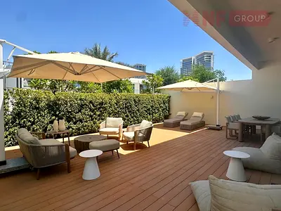 Lagoon Community Villa | 4BR | Furnished | Garden & Downtown Views