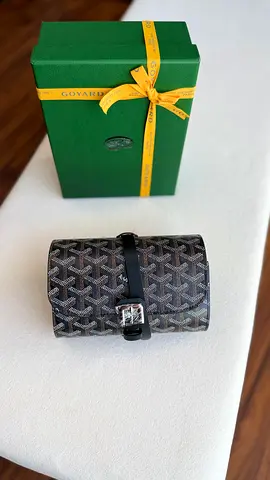 Goyard Travel Jewelry Roll / Pouch - Brown Monogram