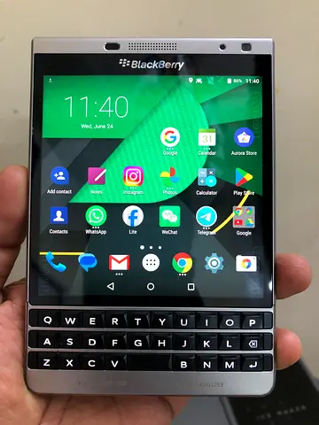 Blackberry passport silver Android