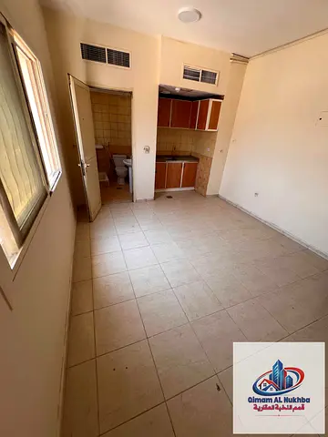 Studio in Al Butina, Sharjah! Separate kitchen, huge space, only AED 14k. Flexible payment plans, prime location near all services.