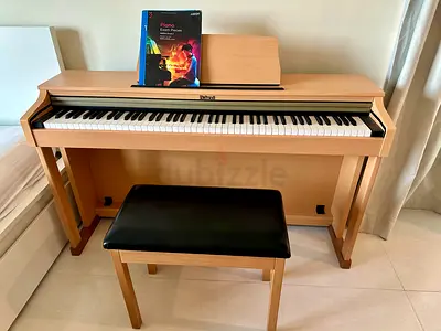 Roland RP701 Digital Piano – Light Oak