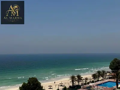 Beach View || Luxurious 2BR + Maids Room || Chiller Free || Private Beach Access || Parking Free