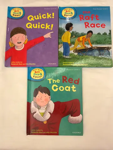 Biff, Chip  Kipper Level 4 Collection – 3 Books