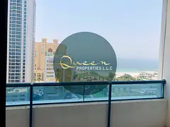 2 Bedroom Apartment with Direct Full Sea View for Annual Rent in Al Nakheel 2, Ajman | 2,080 Sq. Ft.