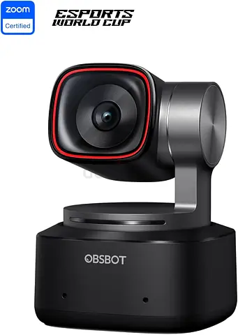 OBSBOT Tiny 2 Webcam 4K with AI Tracking, Voice Control,