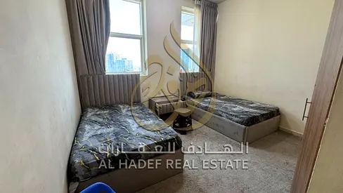 Annual Rent | 2 Master Bedrooms + Storage & Laundry Room | Ajman One Towers