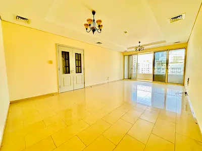 [Chiller A/C Free 2BHK /Maid Room/Balcony/Wardrobes/Al Amenities Free /In Front Of Sahara Center Fu